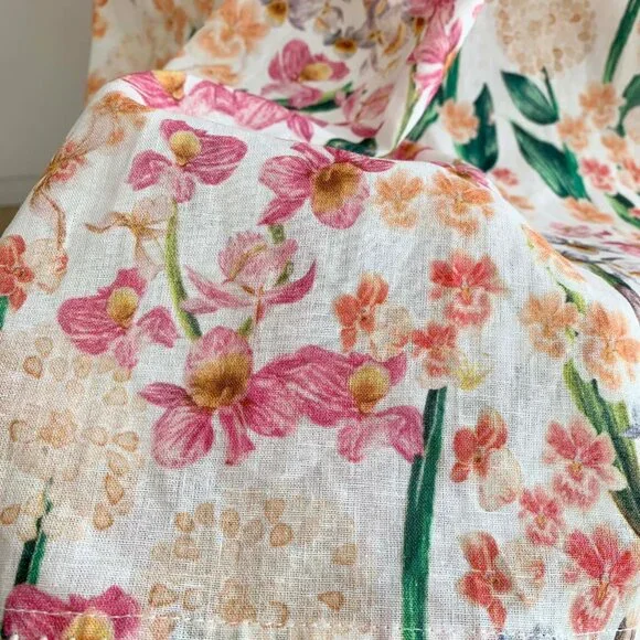 Agua by Agua Bendita Lima Jardinera Dress | Pink/Floral - Picture 9 of 10